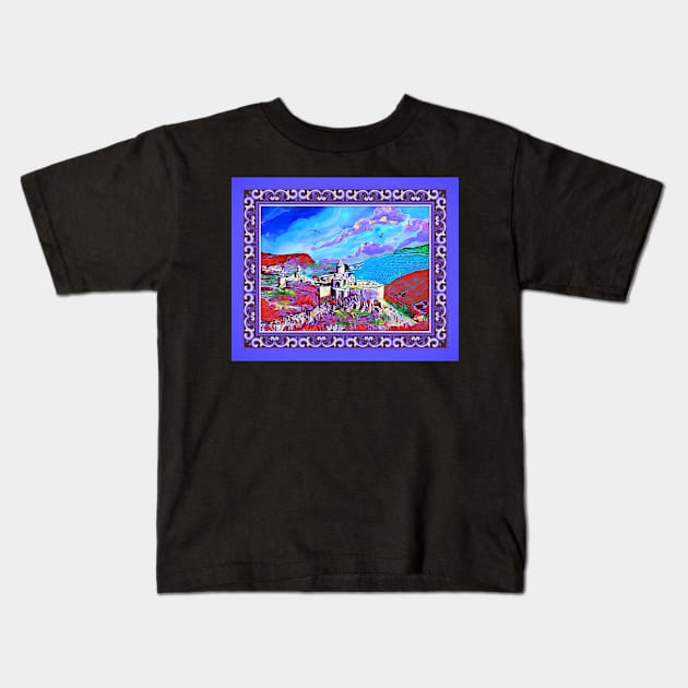 Monastery of Saint Thaddeus Սուրբ Թադէոսի վանք Kids T-Shirt by doniainart